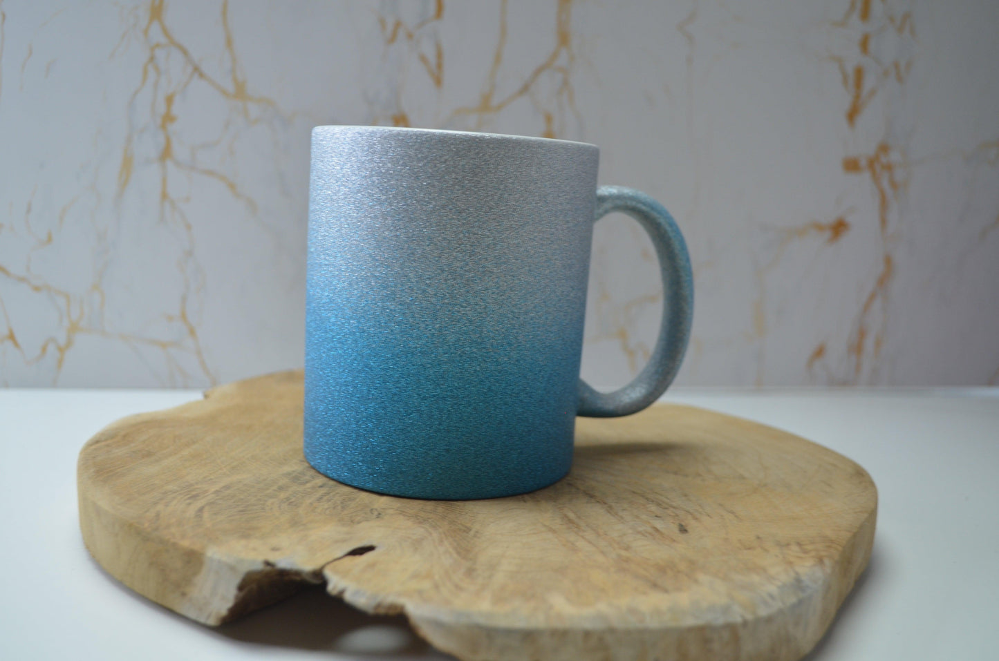 Glitzertasse Farbverlauf personalisiert PaBeLe Design e.U.