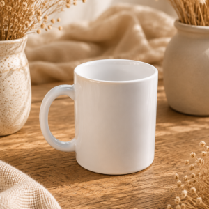Weiße Tasse