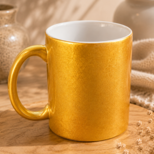 Tasse Metallic Gold – personalisierbar